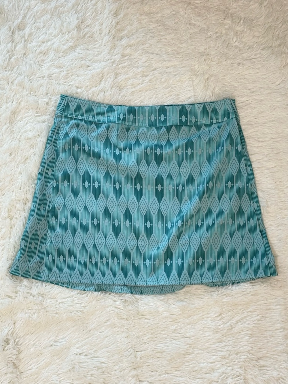Rip Skirt Hawaii Wrap Skirt in West End Seaglass Print Teal